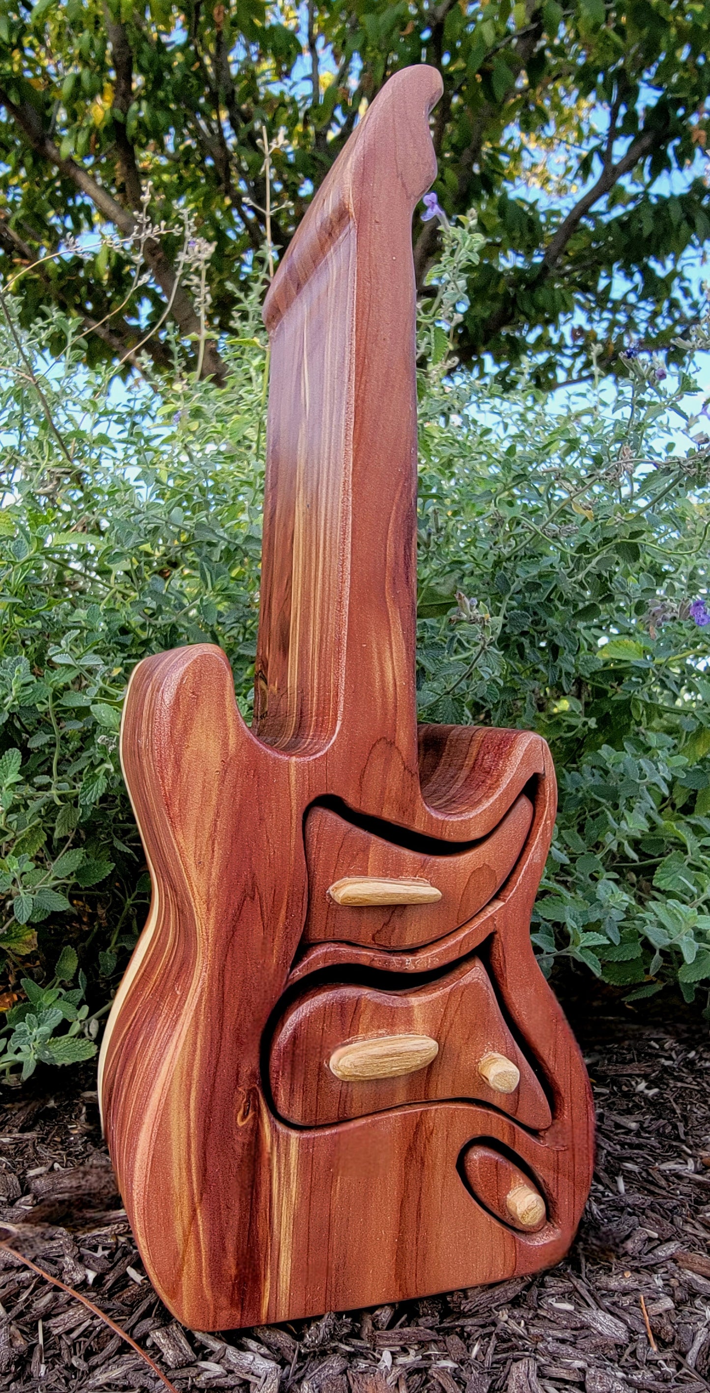 Electric Guitar Bandsaw Box