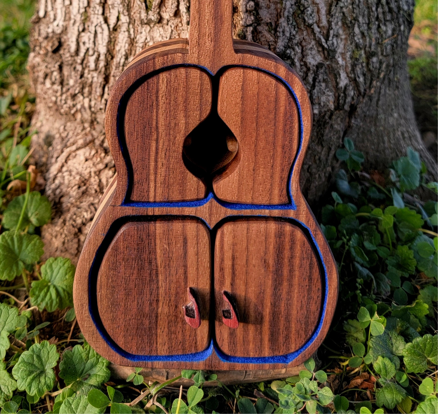 Classic Guitar Bandsaw Box