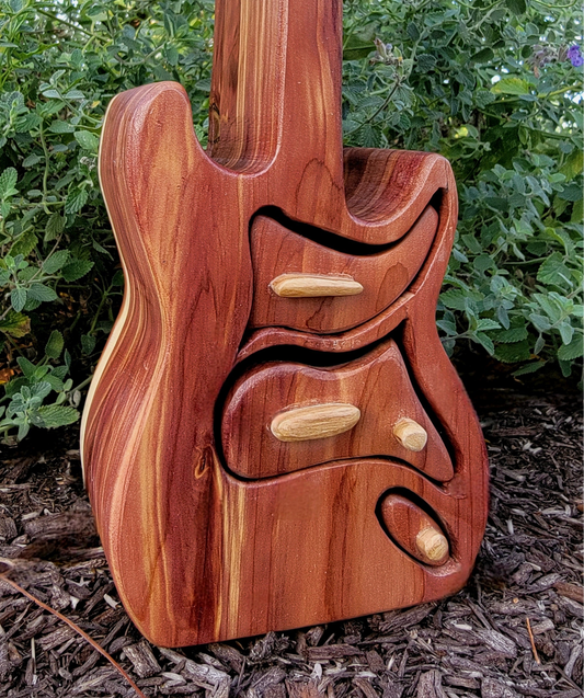 Electric Guitar Bandsaw Box