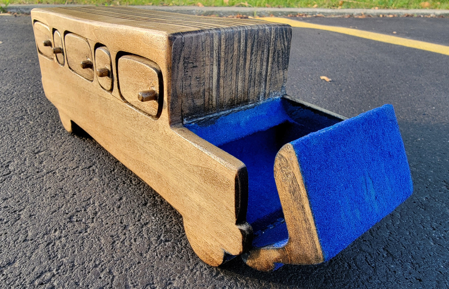 School Bus Bandsaw box