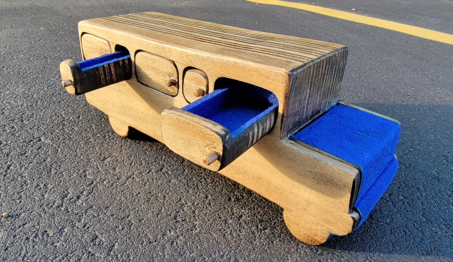 School Bus Bandsaw box